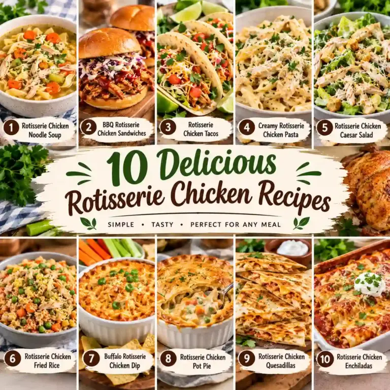 10 Best Rotisserie Chicken Recipes for Easy Weeknight Dinners 6 10 delicious chicken recipes