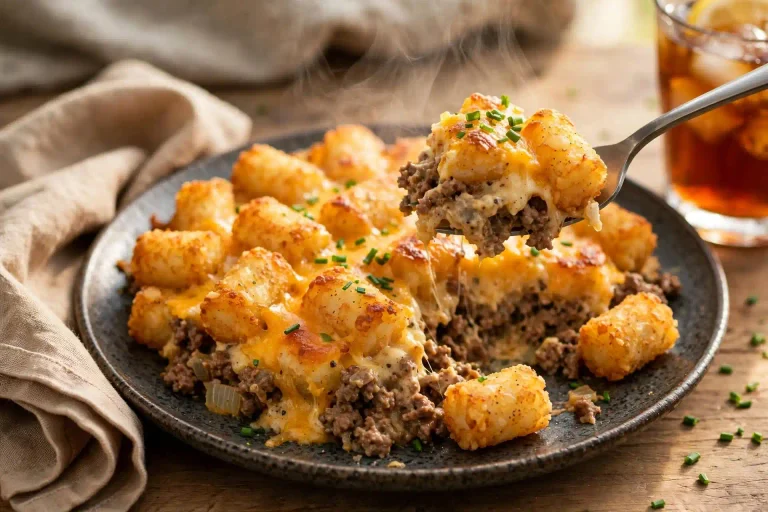 Cheesy Tater Tot Casserole Recipe (The One My Kids Actually Fight Over) 1 Cheesy Tater Tot Casserole Recipe (The One My Kids Actually Fight Over)