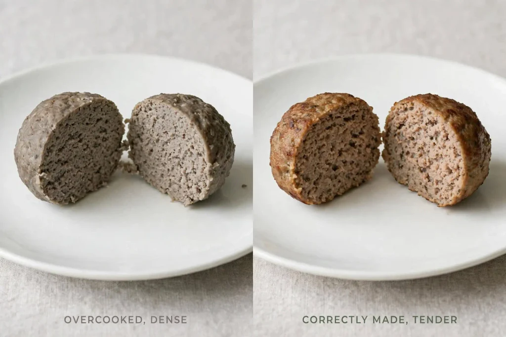 Swedish Meatballs (Ready in 40 Minutes) 5 swedish meatballs mistake vs correct